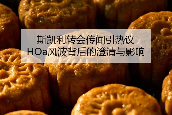 斯凯利转会传闻引热议 HOa风波背后的澄清与影响